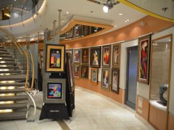 Independence of the Seas Art Gallery picture