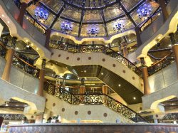 Carnival Liberty Flowers Lobby picture