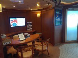 Sapphire Princess Circle Desk picture