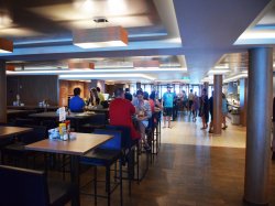 Norwegian Escape Garden Cafe picture