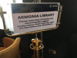 MSC Armonia Lounge & Library picture