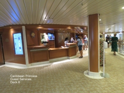 Caribbean Princess Passengers Services Desk picture