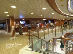 Caribbean Princess Passengers Services Desk picture