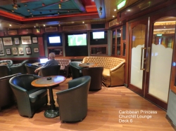 Caribbean Princess Churchills Lounge picture