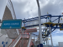 Carnival Mardi Gras Ropes Course picture