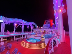 Disney Wish Deck 12 Pools picture