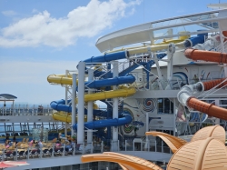 Wonder of the Seas Waterslides picture