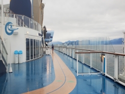 Ovation of the Seas Running Track picture