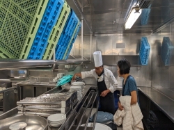 Celebrity Solstice Galley Tour picture