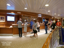 Caribbean Princess Passengers Services Desk picture