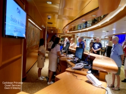 Caribbean Princess Passengers Services Desk picture