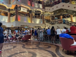 Carnival Liberty Flowers Lobby Bar picture