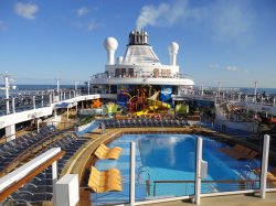 Ovation of the Seas Outdoor Pool picture