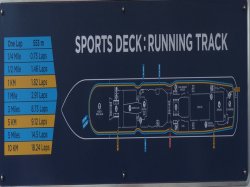 Ovation of the Seas Running Track picture