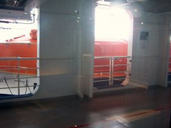 Carnival Conquest Lifeboat Boarding Deck picture