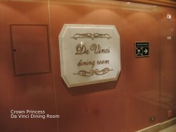 Crown Princess Da Vinci Dining Room picture