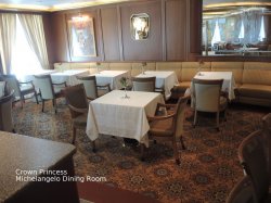 Crown Princess Michelangelo Dining Room picture