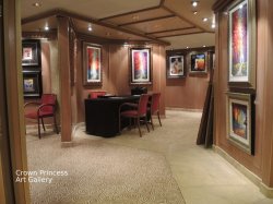 Crown Princess Fine Arts Gallery picture