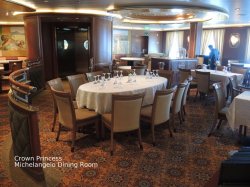 Crown Princess Michelangelo Dining Room picture