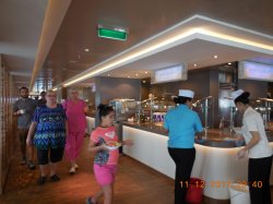 Norwegian Escape Garden Cafe picture