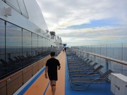 Ovation of the Seas Running Track picture