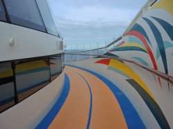 Ovation of the Seas Running Track picture