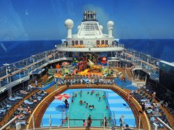 Ovation of the Seas Outdoor Pool picture