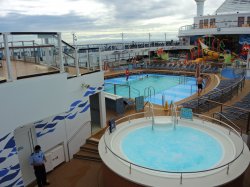 Ovation of the Seas Outdoor Pool picture