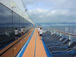 Ovation of the Seas Running Track picture