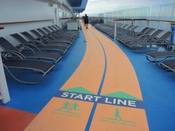 Ovation of the Seas Running Track picture