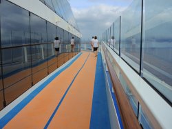 Ovation of the Seas Running Track picture