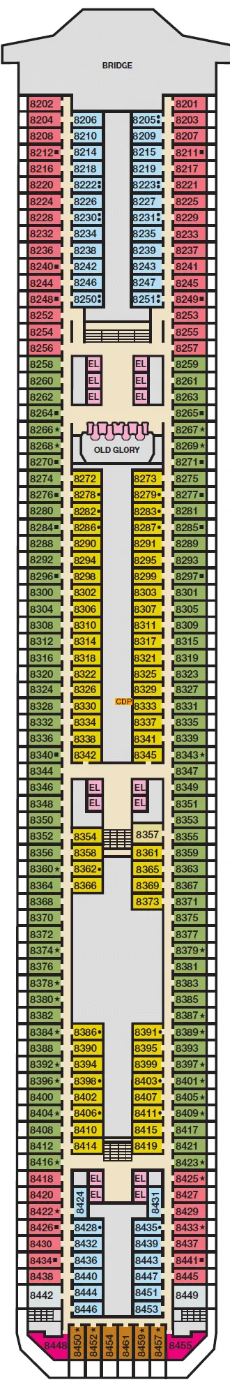 deck plan