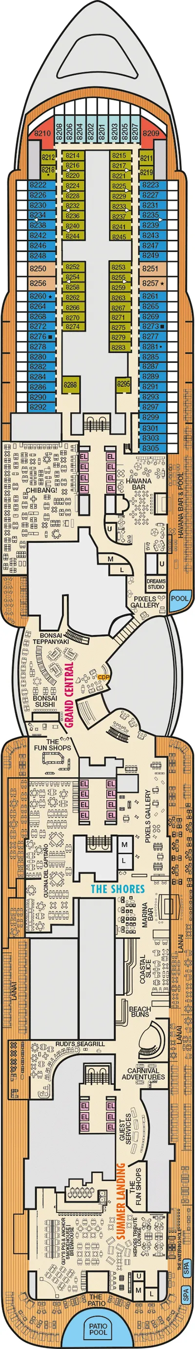 deck plan