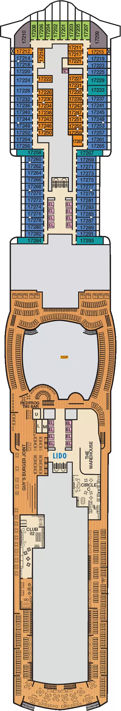 deck plan