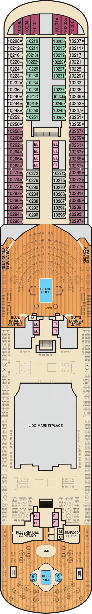 deck plan