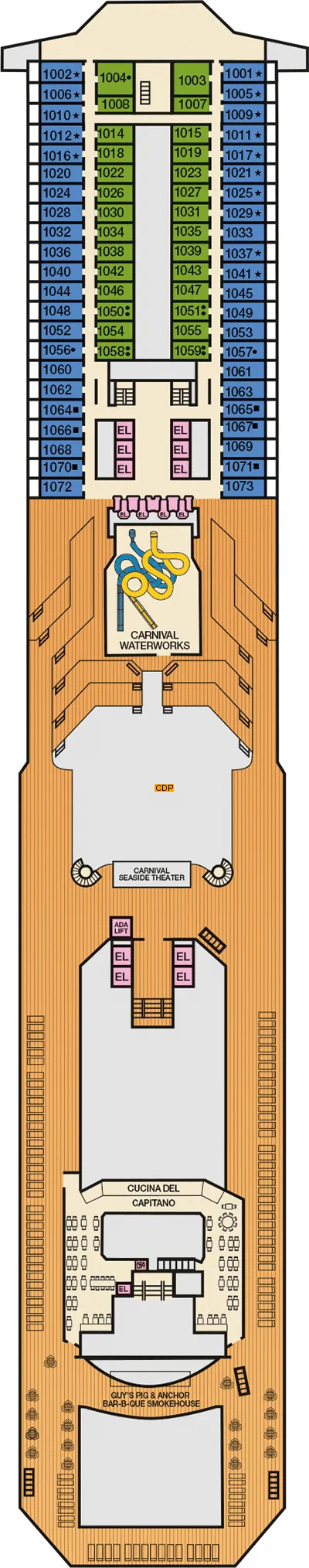 deck plan