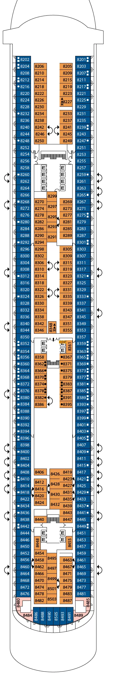 deck plan