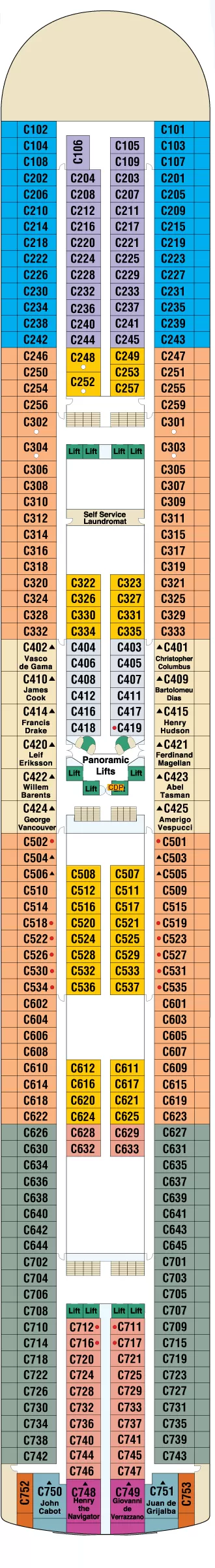 deck plan