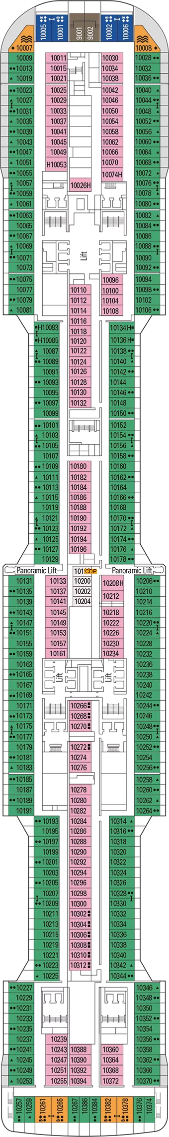 deck plan