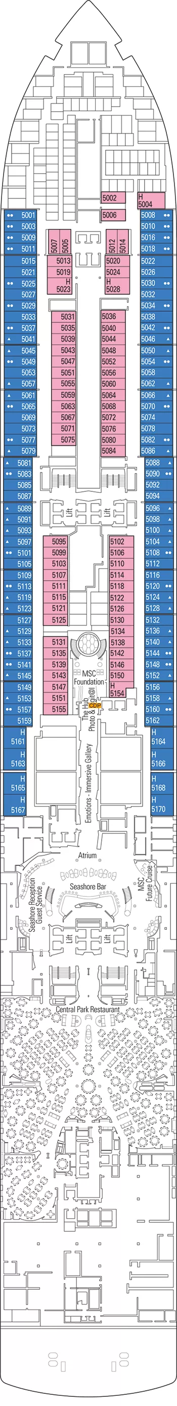 deck plan