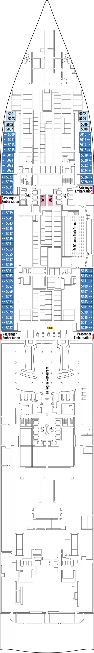 deck plan