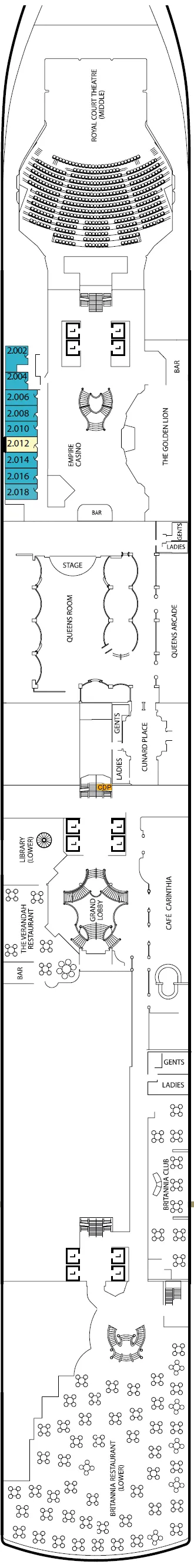 deck plan