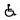 Wheelchair accessible symbol