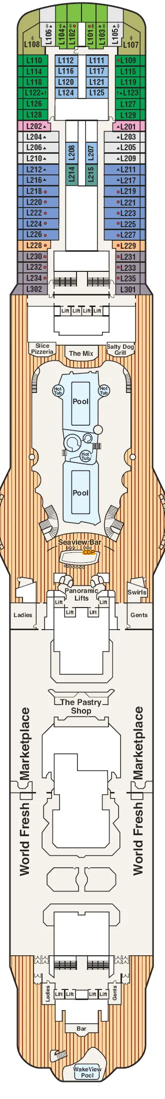 deck plan