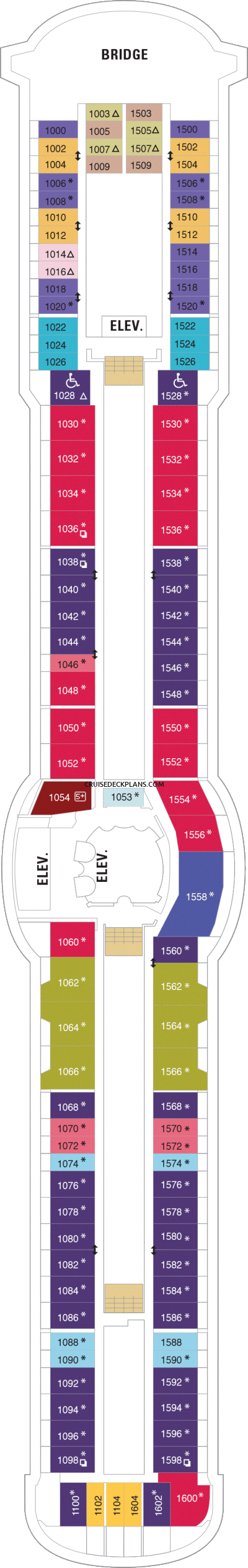 deck plan