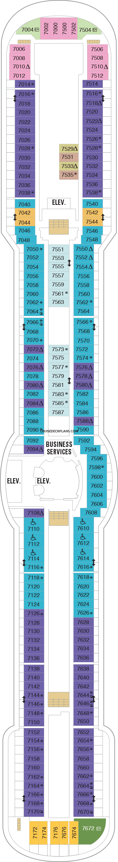 deck plan