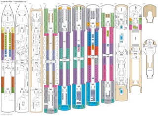 Arcadia deck plans