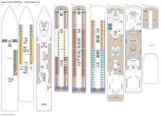 Azamara Journey deck plans