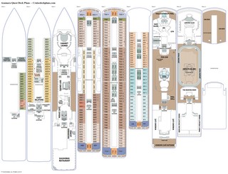 Azamara Quest deck plans