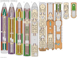 Carnival Elation deck plans